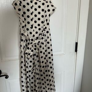 Polka Dot Sleeveless Dress